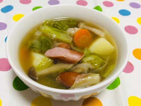 食べるスープ♪野菜たっぷりポトフ